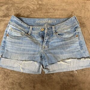 American Eagle size 4 cut off jean shorts